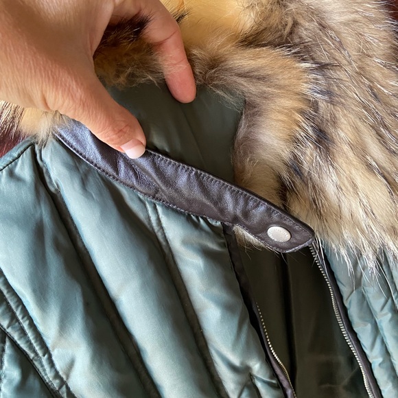 Michael Kors Olive Green Hunter Jacket -Size Small - Picture 15 of 16